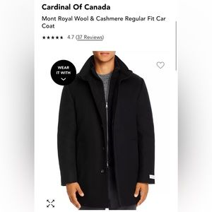 Cardinal of Canada Luxury Collection Black Men’s Jacket